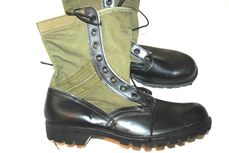 New Genuine USGI Vietnam War 1960's Jungle Combat Boots Etsy