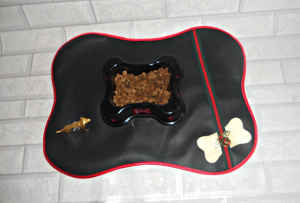 Handmadecat Bowl Matdog Bowl Matpet Bowl Matsize 46x35 Cm or