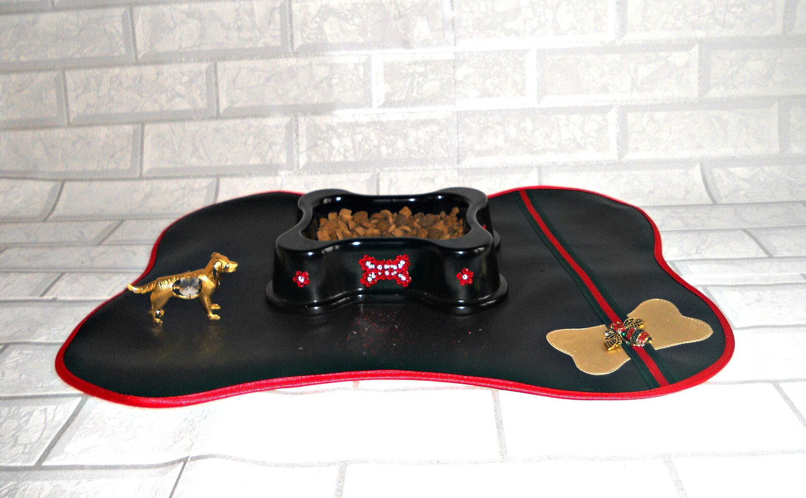 Handmadecat Bowl Matdog Bowl Matpet Bowl Matsize 46x35 Cm or