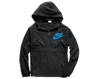 black nike windbreaker jacket