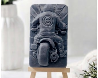 Motorbike Vegan Soap, Unique Biker Gift, Motorcyclist Present,  Father’s Day