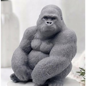 Silverback Gorilla Vegan Soap, 500g Animal Lover Gift