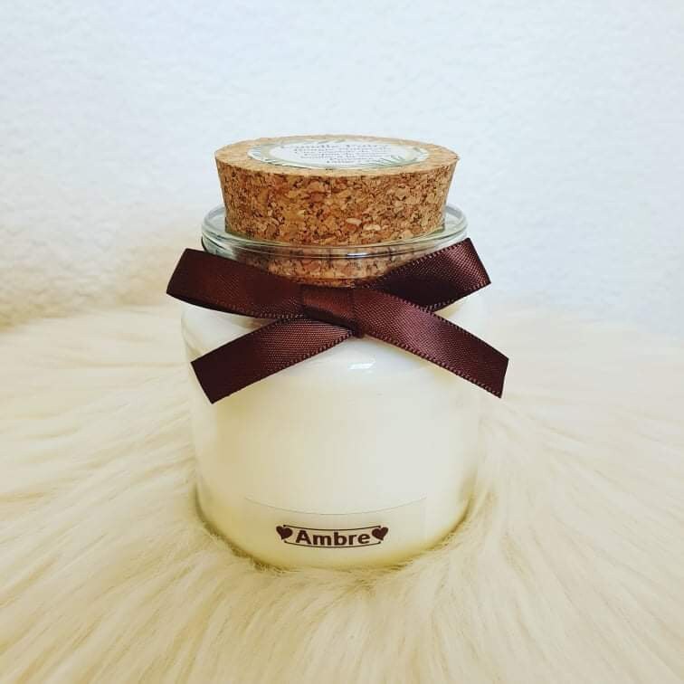 Bougie Naturelle Ambre