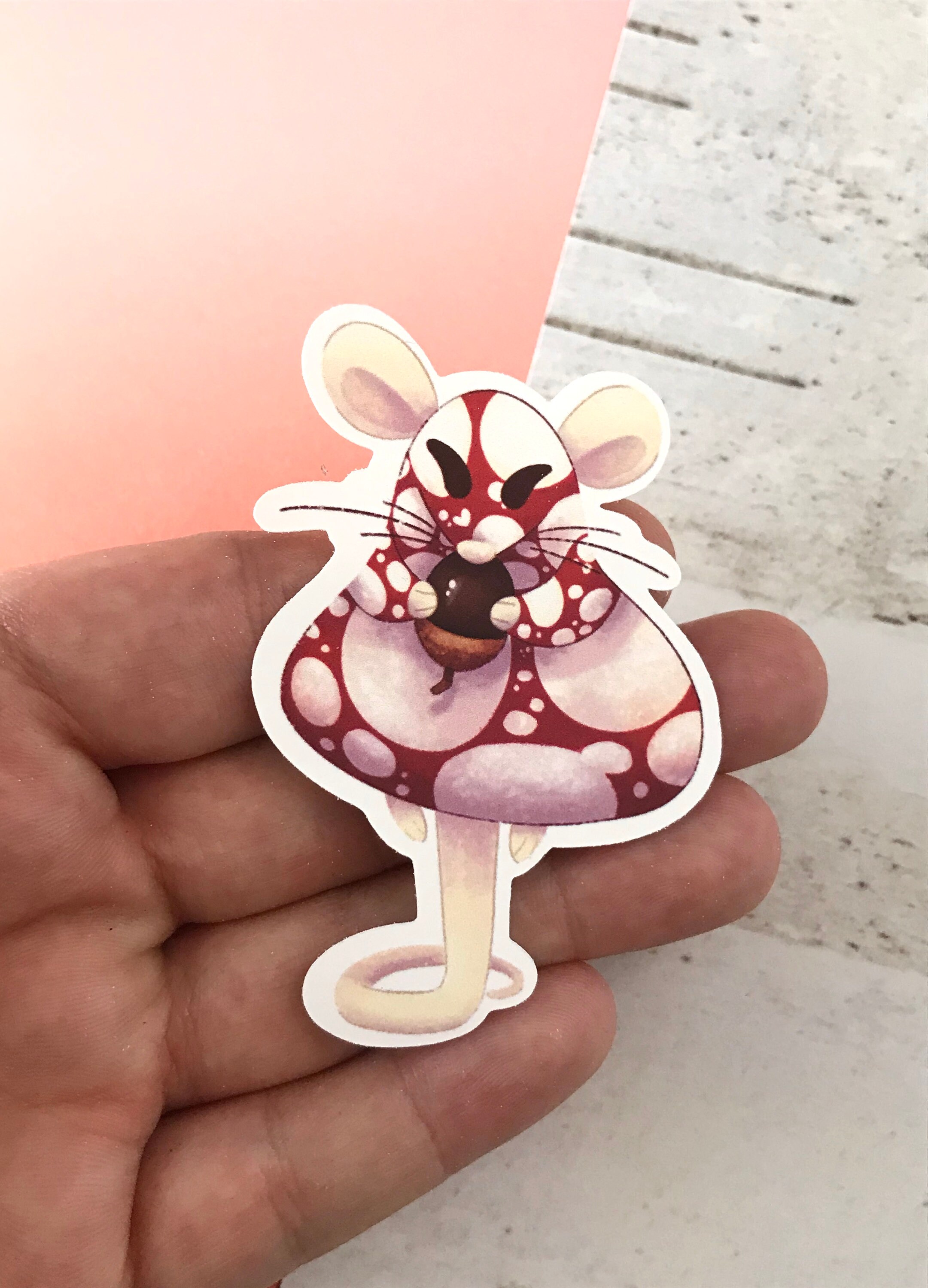 Mouse Sticker Pack Animal Sticker Set Vinyl Laptop Stickers Etsy