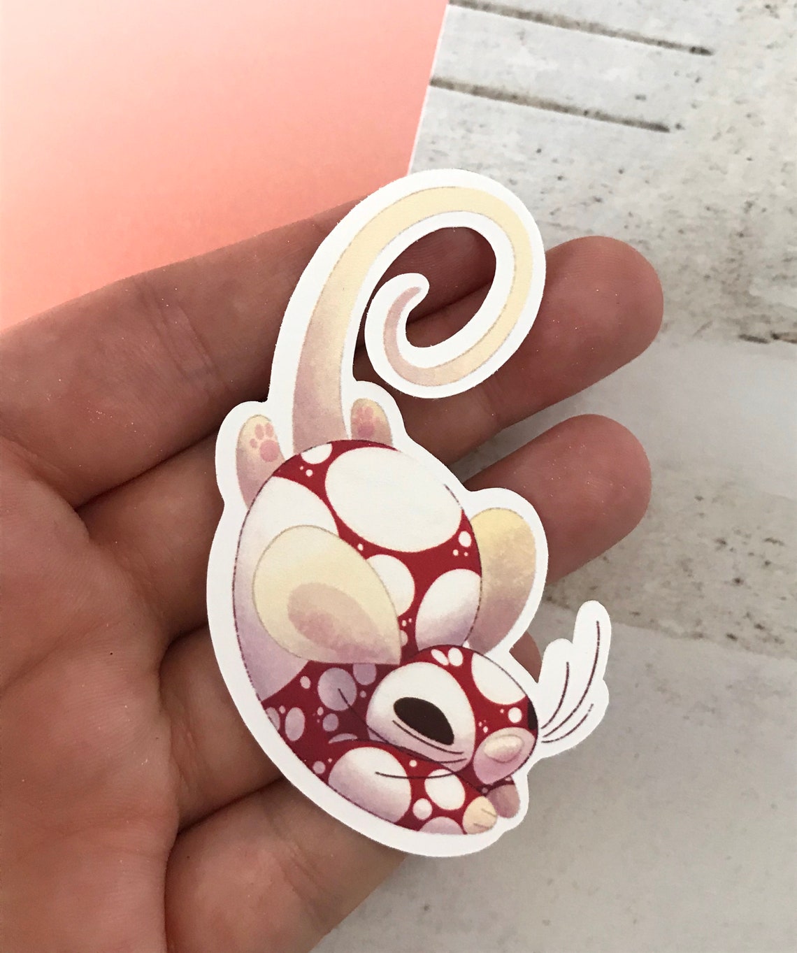 Mouse Sticker Pack Animal Sticker Set Vinyl Laptop Stickers Etsy