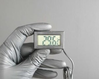 La Pavoni or E61 coffee machine universal thermometer with wire and diode