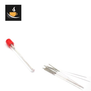 Set of 10 needles suitable for custom WDT Espresso Coffee Stirrer or WDT Tool