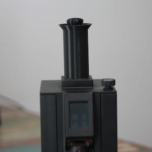 Eureka Mignon 3D Printed Single Dose Hopper without Bellows Fitment Option, plunger and tunnel included
