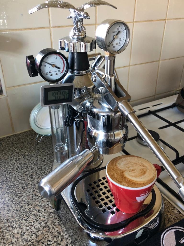 La Pavoni Lever Stainless Steel upgraded pin set made by Coffee Sensor