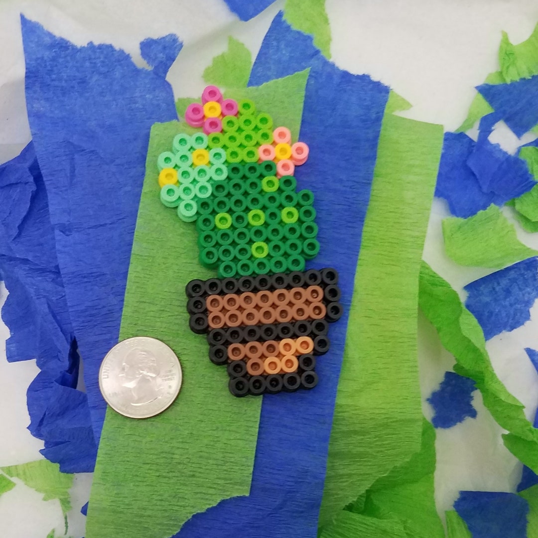 Assorted Potted Plant Perler Etsy