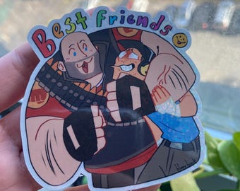 Best friends heavy and scout