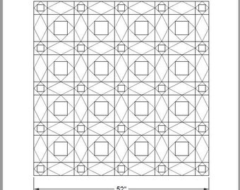 FPP - Foundation Paper Piecing - Storm at Sea - 2 sizes (8&quot; & 12&quot;)  - Beginner Friendly!  (BONUS Small 3&quot;/6&quot; now size included!)