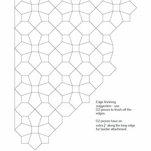 Square Star EPP pattern - PDF downloadable file