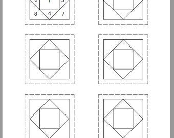 FPP - Economy block (Square-in-a-Square)  - three sizes (2-3-4")