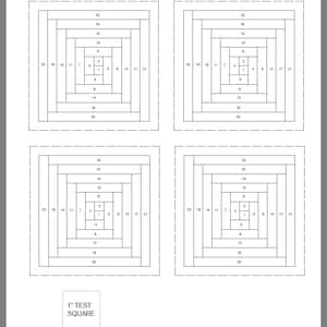 FPP - Stampa il tuo - Blocchi di casetta in legno da 3" con piccoli tondi da 1/4" - Ripieno di carta di fondazione - Avanzato