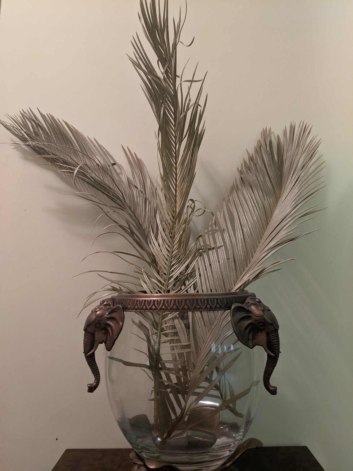 6 Dried Palm Fronds Dried Sago Palms Dried Palm Leaves Etsy