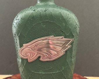 Hand Made Home Decor NFL Philadelphia Eagles Crown Royal Bottle
