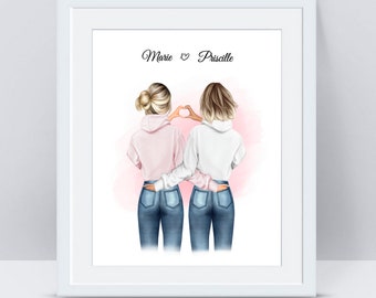 Bff Dessin Etsy Bff Dessin Etsy