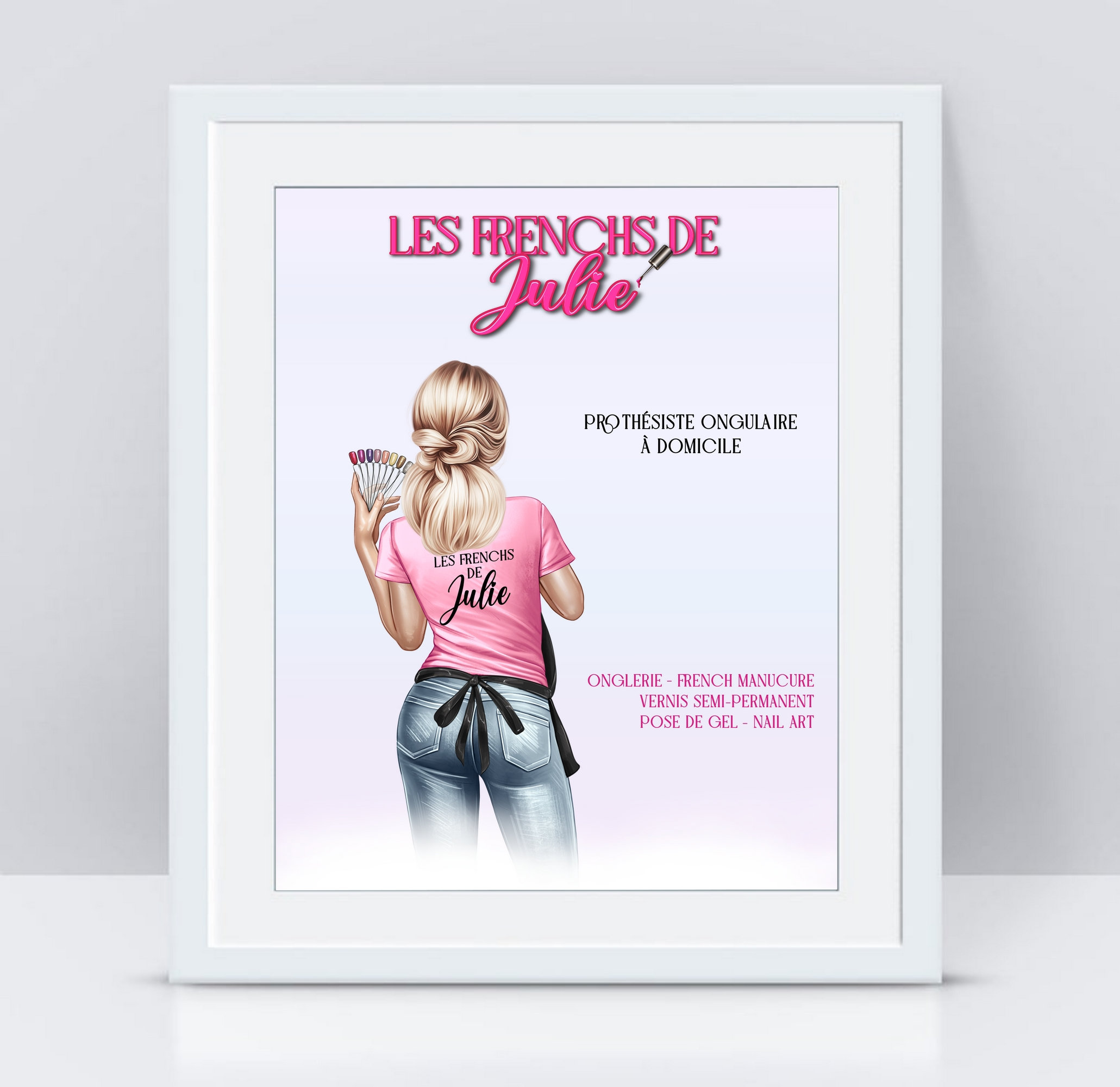 Porte Clés Métal 2 Faces La Femme Parfaite Est Prothesiste