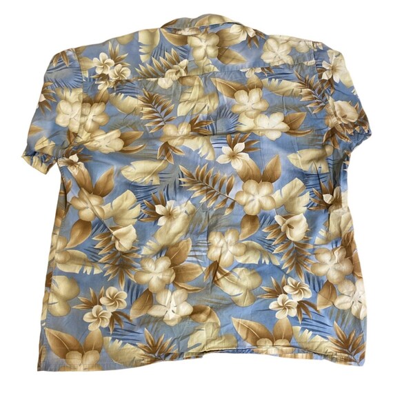 Pierre Cardin L Hawaiian Shirt Men Short Sleeve B… - image 3