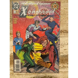 Xenobrood #0 October 1994 DC Comics Collectors Edition Comic Book Sealed With Trading Cards