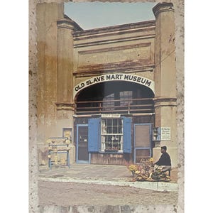 Vintage Postcard Of Old Slave Mart Museum Charleston S.C. Historic Landmark Photography By Ernest Ferguson Charleston Post Card Co.