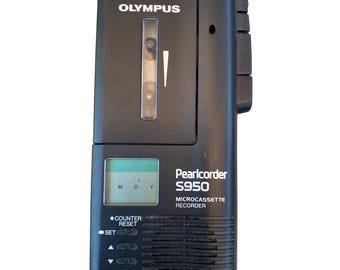 Olympus Pearlcorder S950 Microcassette Recorder