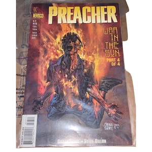 Preacher #37 DC Vertigo Comic War In The Sun Pt. 4