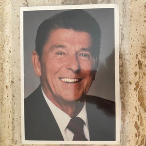 Ronald Reagan Vintage 1981 Inauguration Commemorative Postcard