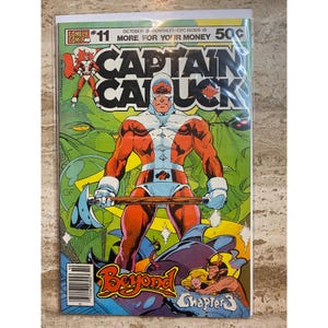 Captain Canuck Comic Issue #11 October 1980 Beyond Chapter 3 Cover Price Vintage Canadian Superhero Comic Book Collectible