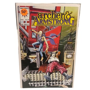 Archer & Armstrong Comic Issue No. 10 May 1993 Valiant Comics Collectible