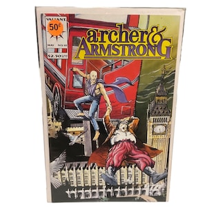 Archer & Armstrong Comic Issue No. 10 May 1993 Valiant Comics Collectible