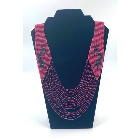 Necklace Women Koko Pele Needle Weaving Seed Bead… - image 1
