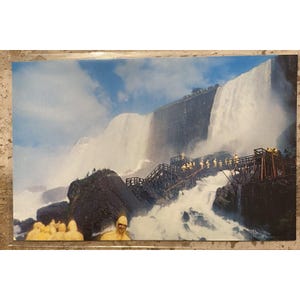 Vintage M. Schilling & Son &quot;Rock Of Ages&quot; Niagara Falls Postcard