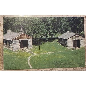 Vintage Pioneer Village Beaver Creek State Park Ohio Postcard