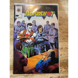 Bloodshot #4 Comic Book Valiant 1993 First Print Collectible