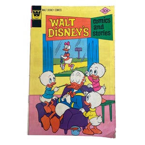 Walt Disneys Comics And Stories Donald Duck Huey Dewey Louie Vintage Comic Book