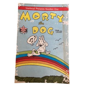 Vintage Starhead Presents Number One &quot;Morty The Dog&quot; Comic Book 1980s Collectible