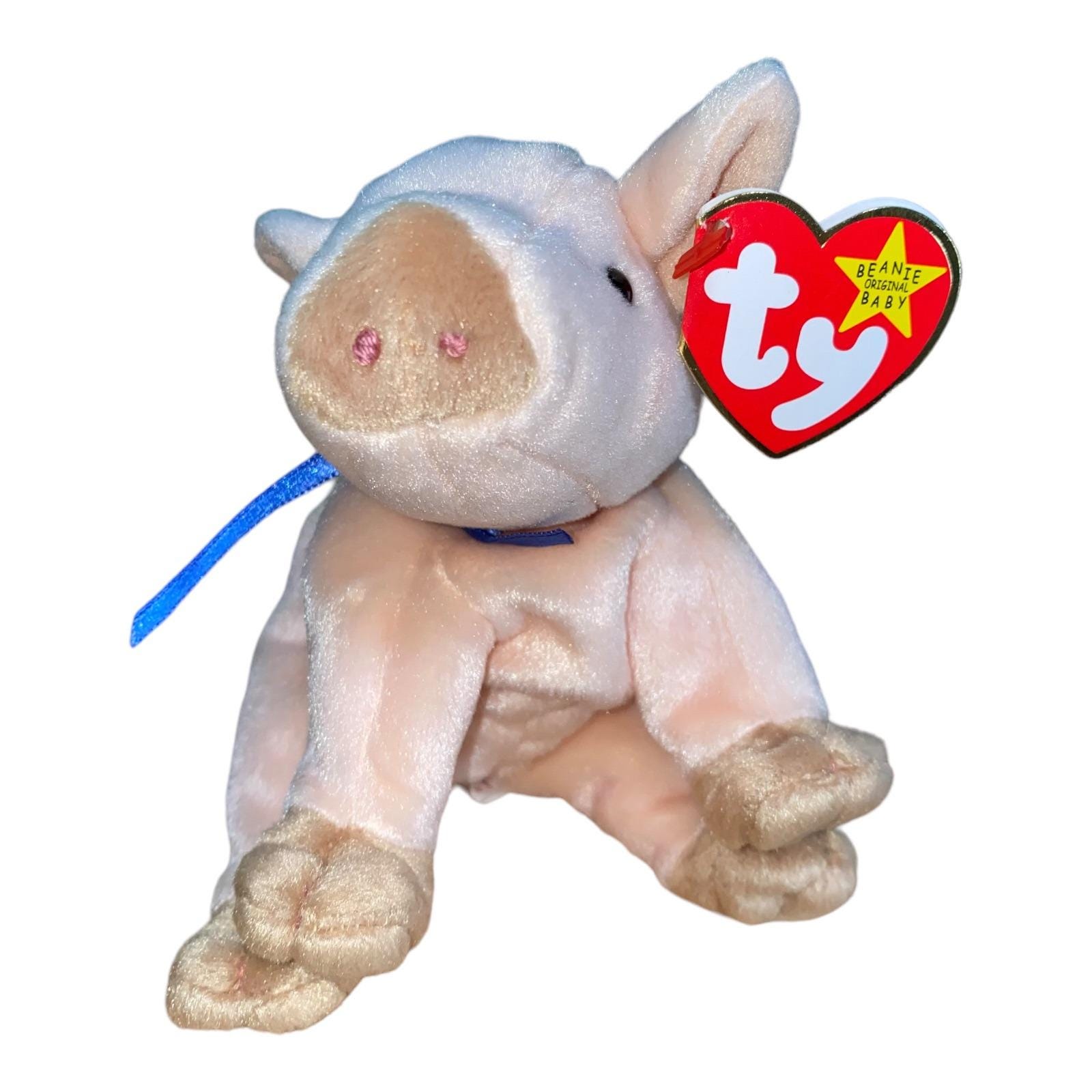March 25 Knuckles Beanie Baby Value TY Beanie Baby Knuckles Pig