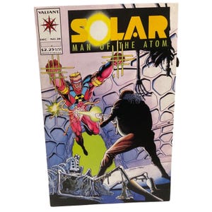 Vintage Valiant Solar Man Of The Atom Comic Book #28