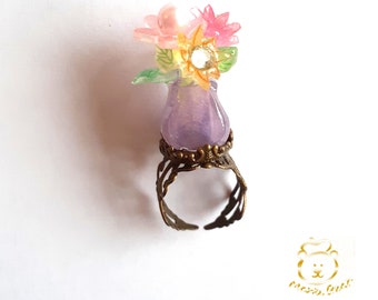 Flower Vase Ring