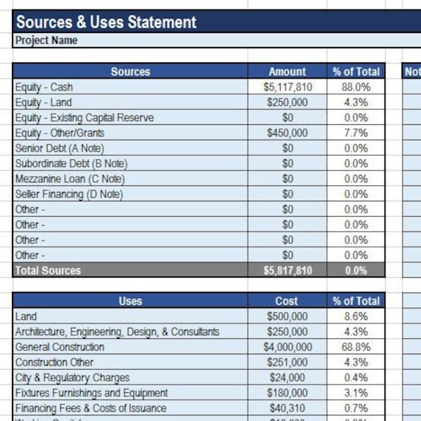 Sample Loan Document Etsy