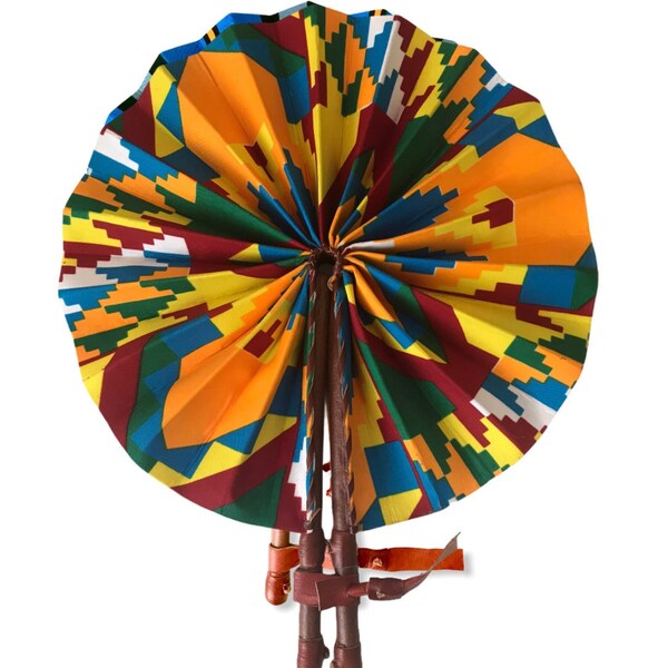 African Print Fans