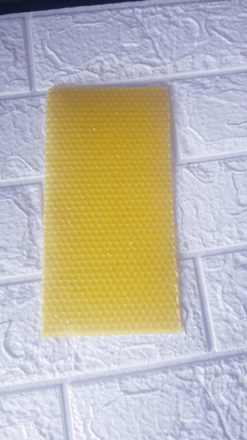 Beeswax Candle Rolling Kit for 6 Candles Complete With Wicks. Etsy UK