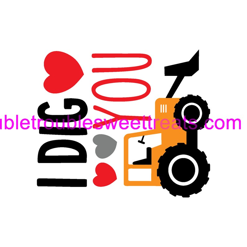 Download I Dig You SVG | Etsy