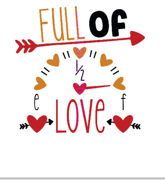 Download Full Of Love Svg Etsy