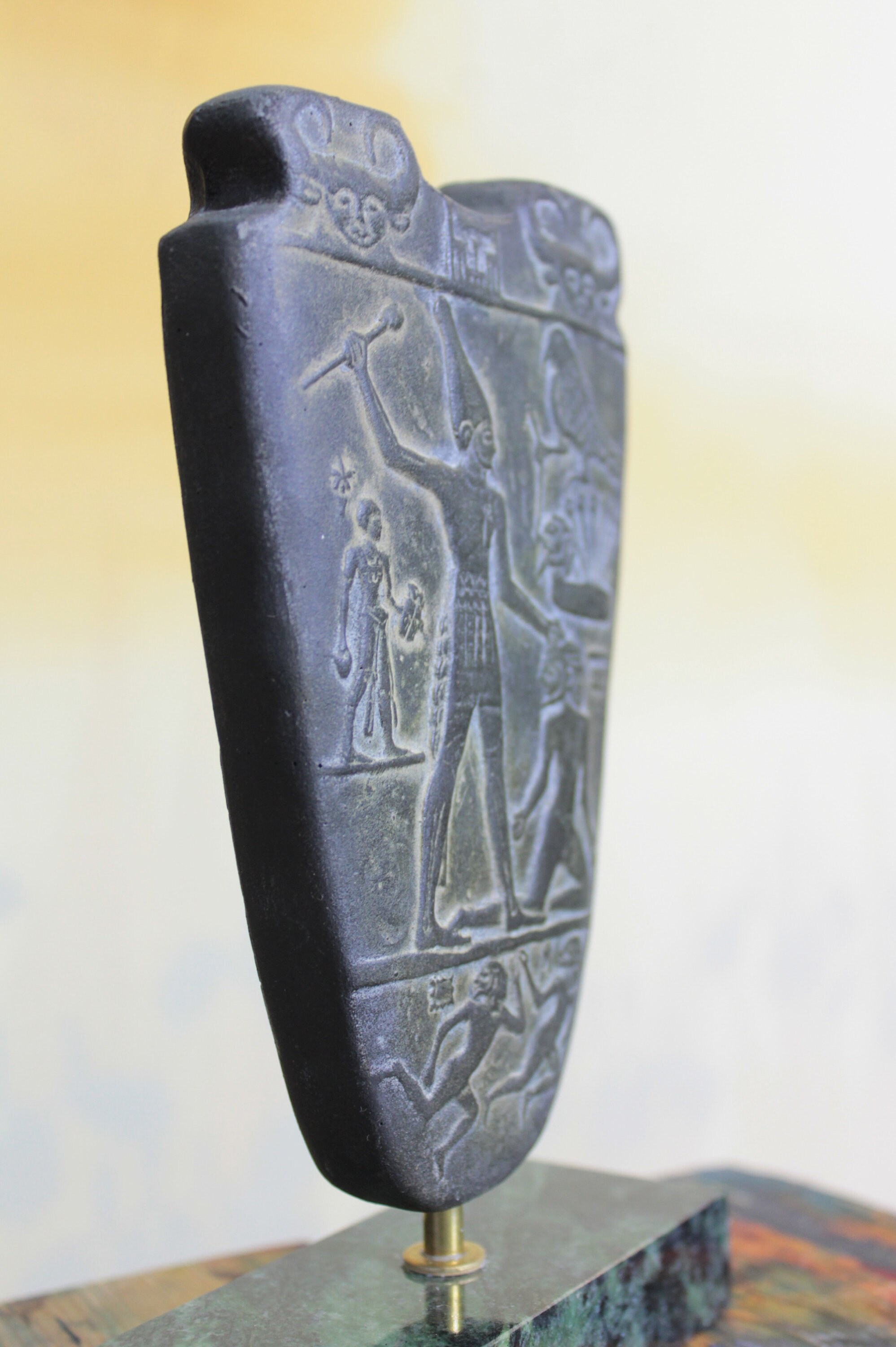Narmer Palette copy of a historical masterpiece Etsy