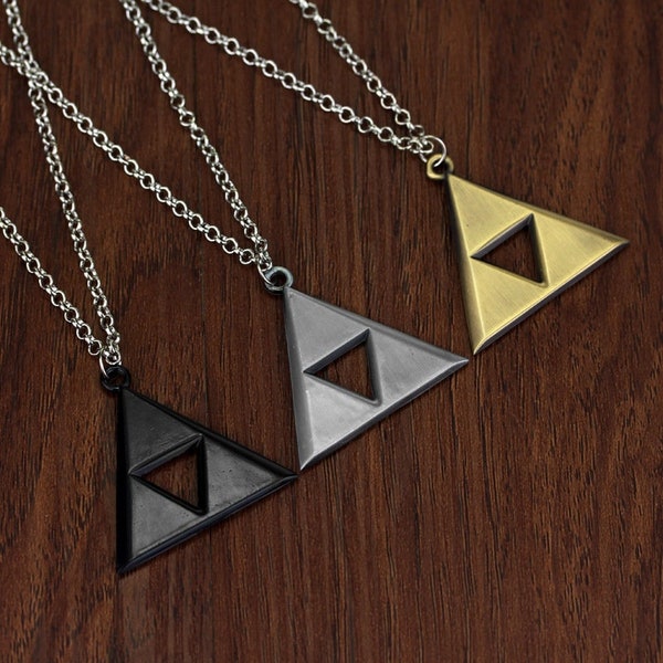 Collier Breathe of the Wild Triforce pour homme et femme