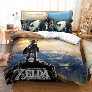 Legend of Zelda  Gamer  3 Piece Bedding Set