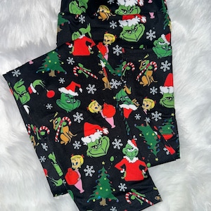 Mean One Grinchmas Full Length Leggings with Pockets